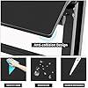 SogesHome 31.5 inches Adjustable Laptop Desk Table, Portable Computer Stand with Cart Tray and Computer Host Stand, Black