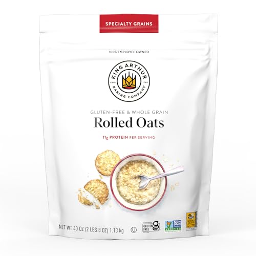 King Arthur Baking Company Gluten-Free & Whole Grain Rolled Oats 2Lbs.