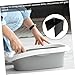 FONDOTIN 3pcs Cat Litter Box Splash Guard Enclosure Privacy Protectors for Cat Litter Pans Easy to Disassemble for All Reusable Design