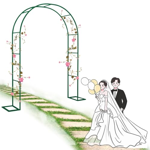 Arche de Mariage Grande Tonnelle Jardin 120-350cm pour Plantes