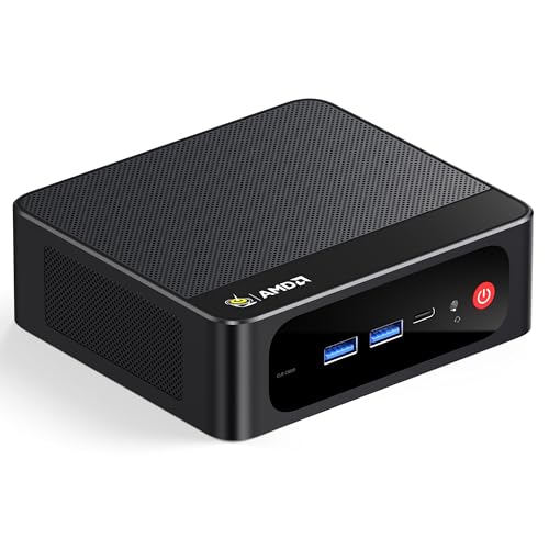 Beelink SER5 MAX Mini PC, AMD Ryzen 7 6800H(up to 4.7GHz), 32GB LPDDR5 1TB PCIe4.0, Radeon 680M GraphicsTriple 4K Display, Wi-Fi 6/BT5.2, Office Mini Desktop Computer