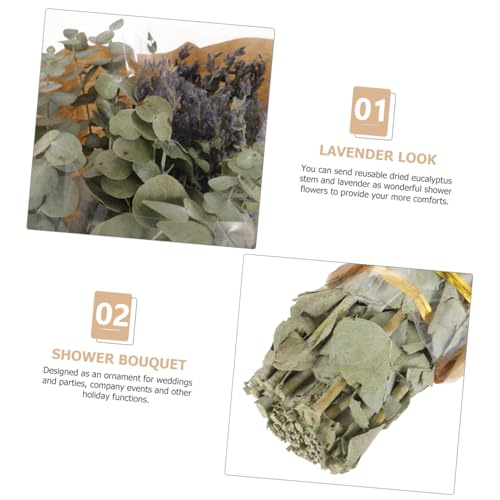 Ramo Seco de Lavanda y Eucalipto para Ducha y Decoración miniatura 3