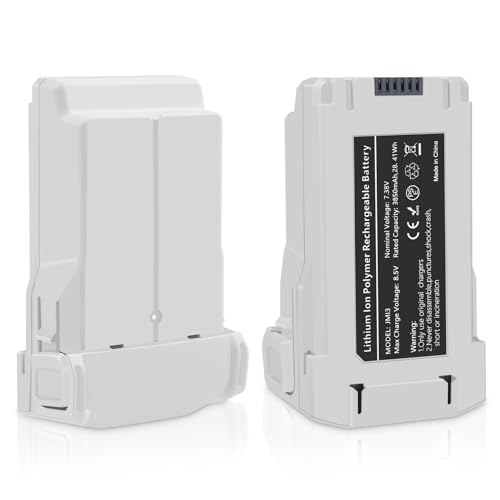 Fantasyo Mini 3 Battery Intelligent Flight 2 Pack 3850 mAh Compatible with DJI Mini 3/3 Pro/4 Pro Drone