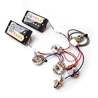Premium Alnico II Magnets for Vintage Tone: Crafted with high-grade Alnico II magnets, these humbucker pickups deliver smooth, warm, and balanced tones, ideal for professional players seeking refined vintage sound quality. Neck Pickup – Warm and Smoo...