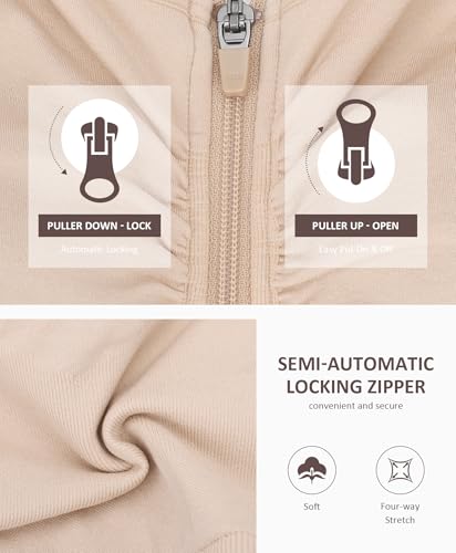 FeelinGirl Zip Front Closure Bras for Women No Underwire Compression Post Surgery Bra with Wide Adjustable Straps2