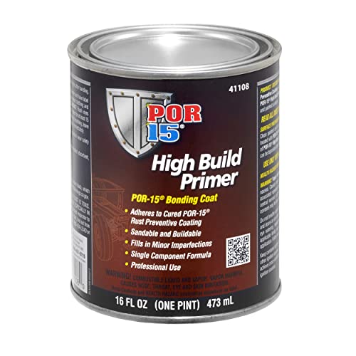 POR-15 41108 High Build Primer - 1 pint