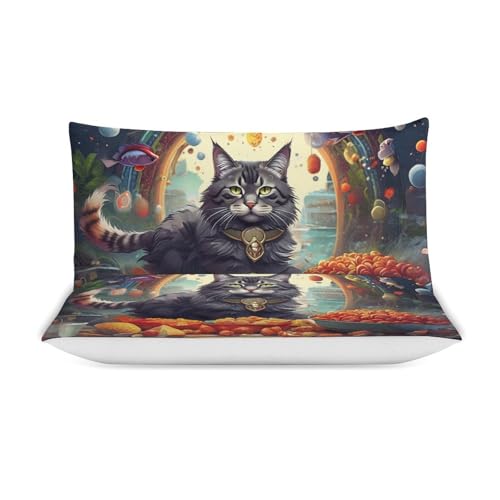 Parure de lit chat 3D en microfibre premium de qualité supérieure durable