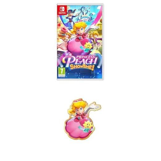 Princess Peach: Showtime! - [Nintendo Switch] + Peach Pin