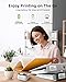 Phomemo Label Maker, M220 Barcode Printer, Thermal Bluetooth Label Printer for Address, Clothing, Warehouse, Mailing,Compatible with Phone & Laptop