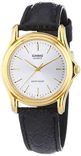 Casio Men's Leather Strap watch #MTP-1096Q-7A