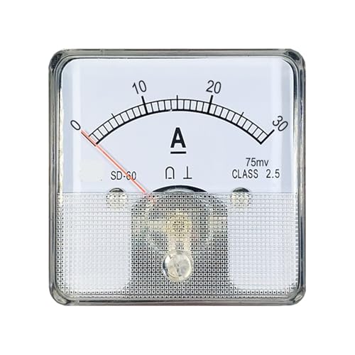 Ampèremètre à aiguille DC 150A 75mV SD60 pour tableau électrique - 3