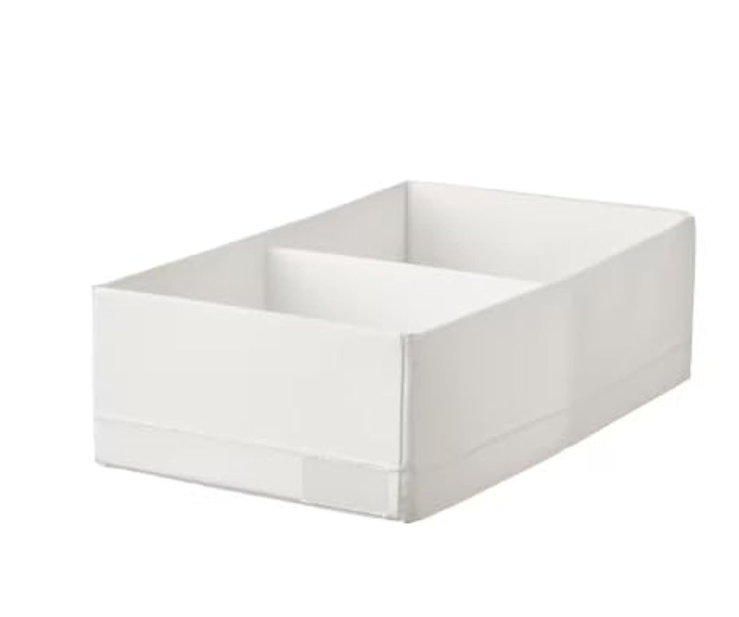 Stuk Box with compartments, white, 20x34x10 cm (7 ¾x13 ½x4 ")