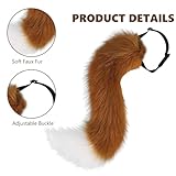 Zoom IMG-2 puerfoca coda di pelliccia volpe Zoom IMG-2 puerfoca coda di pelliccia volpe