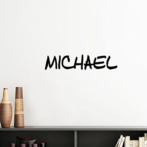 Sticker Mural Silhouette Michael Noir 60cm Décoration Murale Amovible - 2