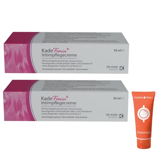 KadeFemin Intimpflegecreme I 2x 30 ml Sparset I plus PharmaPerle giveaway