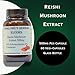 Barlowe's Herbal Elixirs Reishi Mushroom Extract Supplement | Red Reishi | Ganoderma Lucidum |30% Polysaccharides| 6% Triterpenes | 500mg | 60 Veggie Capsules