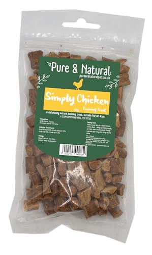 Pure & Natural Grain Free Dog Treats For Training - High Value Dog Training Treats Value Dog Training Treats | Healthy Dog Treats For Small Dogs To La