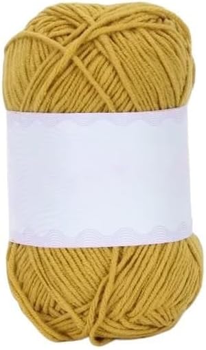 5 Rolls 4-Ply Crochet Thread 60% Cotton 40% Acrylic Blend 40g 128m Crafting Supplies(07)