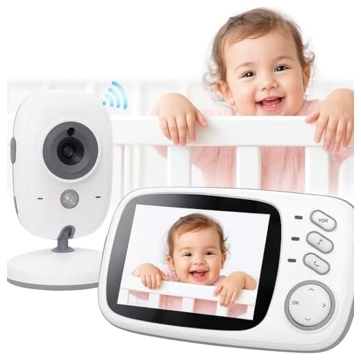 TakTark Vídeo Baby Monitor BM603 (tela de 3.2")