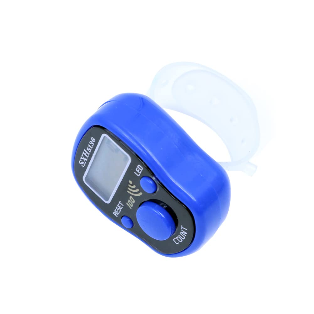 DollaTek 4 pz Mini Punto Marker Riga Dito Contatore LCD Display Elettronico Digitale
