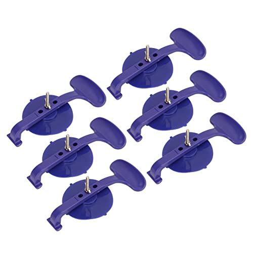 Pinces à ventouse pour collage et réparation de pare-brise de voiture en lot de 6 pièces