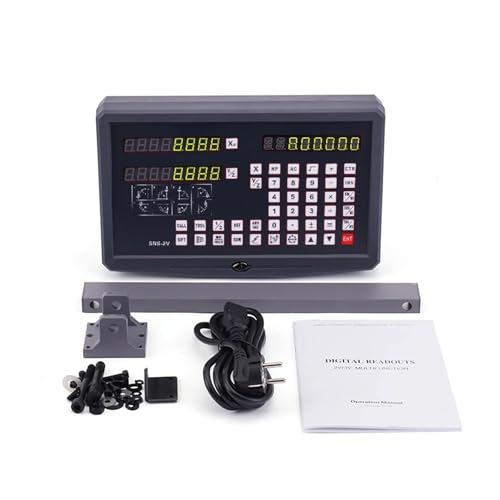 Escala Lineal Digital Alta Precisión SNS-2V para Torno y Fresadora miniatura 2