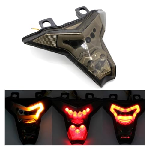 Luz trasera Ninja 400 transparente soluciona averías y mejora visibilidad trasera 4