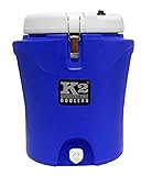 K2 Coolers Water Jug, Blue/White, 5 gallon