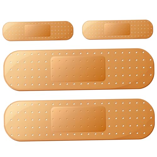 Pegatinas gigantes de curitas para coche kit de 4 piezas de 24 y 10 pulgadas reflectantes