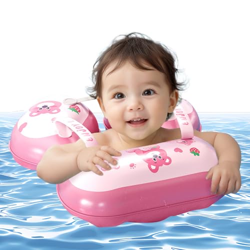 Flotadores para Bebés para Piscina, Anillo De Natación Portátil para Alberca, Aro de Natación Plegable para Niños, Juguetes de Agua Inflables para Playa y Bañera Infantil