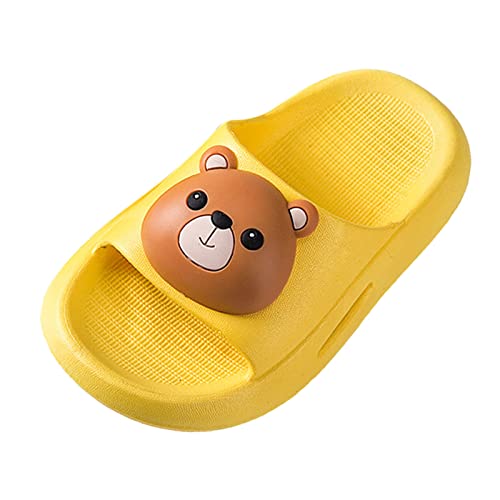 Home Slippers for Kids Shower Slippers Bathroom Pool Sandals Boys Girls Comfy Slippers Summer Non-Slip Beach Shoes