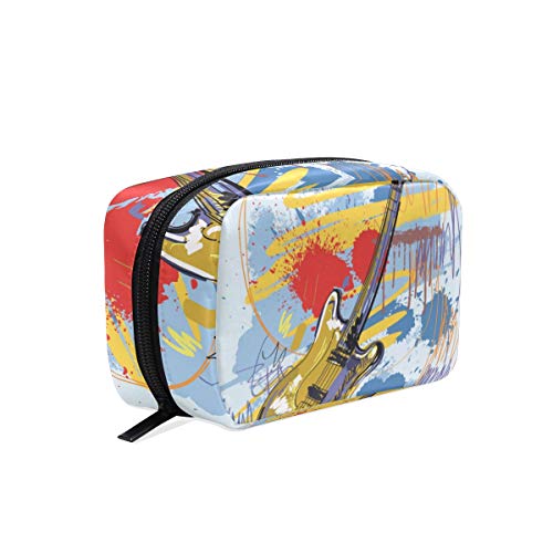Preisvergleich Produktbild Kosmetiktasche Abstrakte Gitarrenmusik Kosmetiktasche Clutch
