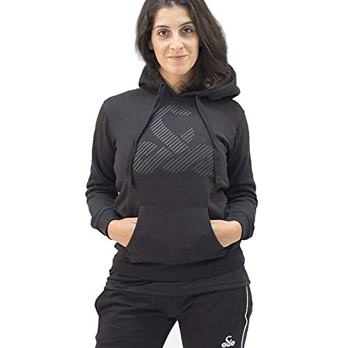 VIBORA Sudadera Anaconda Negro Mujer