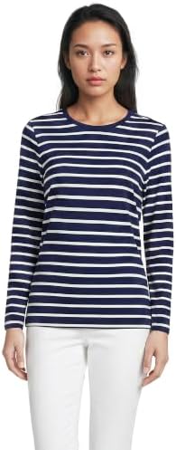 Lands' End Women's Supima Long Sleeve Crew Tee