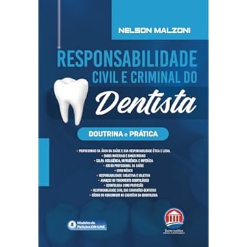 Capa do livro Responsabilidade Civil e Criminal do Dentista