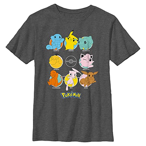 Pokemon Kids Poke Boys Short Sleeve Tee Shirt