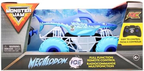 Spin Master for Monster Jam Megalodon Ice Remote Control Monster Truck