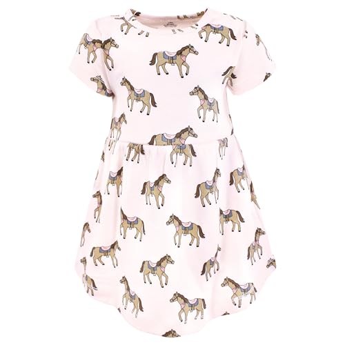Image of Hudson Baby Girl's Cotton Dresses