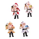 Photo Gallery solustre 4 pezzi decorazioni natalizie natale resina statuine da colorate rosso beige festivi feste e regali sicure e eco compatibili Photo Gallery solustre 4 pezzi decorazioni natalizie natale resina statuine da colorate rosso beige festivi feste e regali sicure e eco compatibili