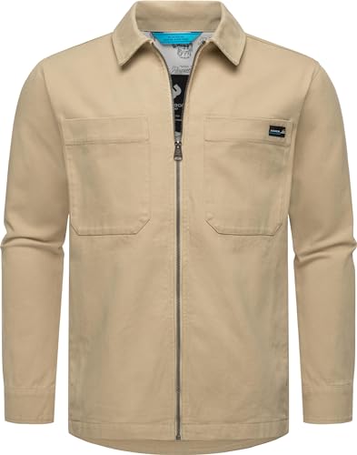 Ragwear Herren Hemdjacke Liwty Sand Gr. M