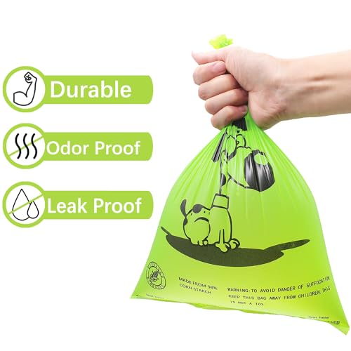 Dog-Poop-Bags-Rolls525-Count-Extra-Thick-Unsecnted-Pet-Waste-Bags9X13-Inches-Corn-Starch-Blend-Durable-Bags-for-Small-and-largre-dogs - Cucciolini Doodles Dog-Poop-Bags-Rolls525-Count-Extra-Thick-Unsecnted-Pet-Waste-Bags9X13-Inches-Corn-Starch-Blend-Durable-Bags-for-Small-and-largre-dogs