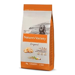 Nature’s Variety Original – Pienso para perros adultos con pollo deshuesado, 12 kg