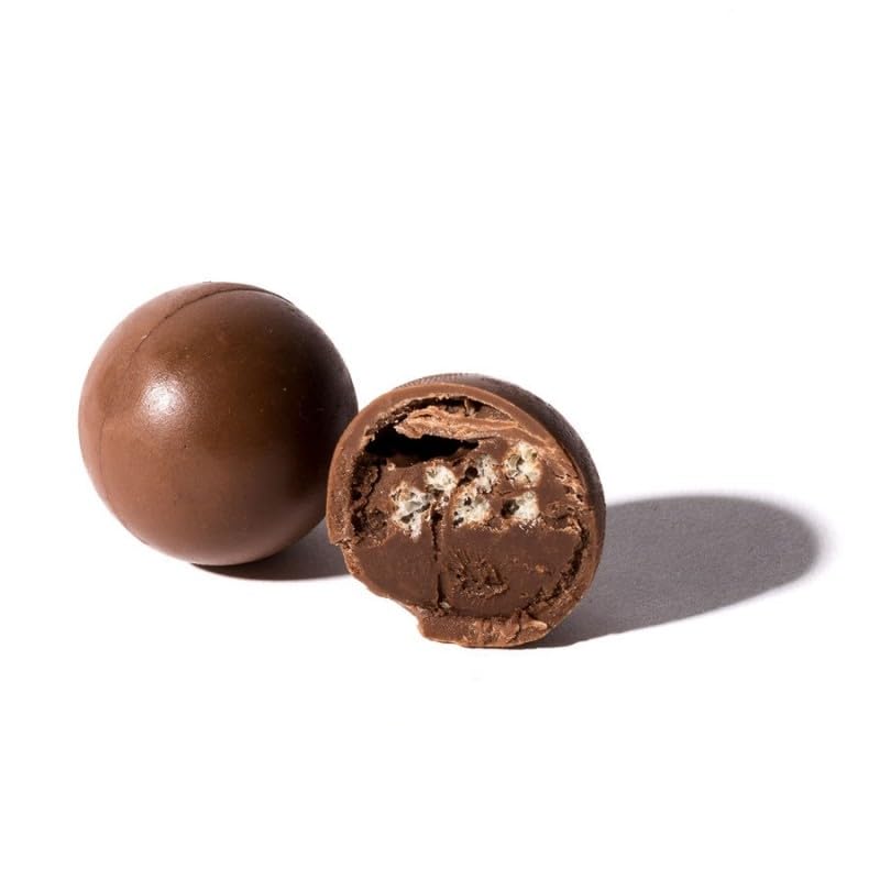 Bombones de chocolate con leche y arroz inflado - Bombones Crocanti o crujientes (10 Kg)