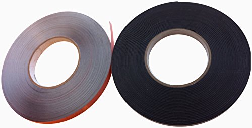 Direct 23 Ltd Magnetic Tape & Steel Tape Secondary Glazing - 5M Kit For White Window Frames