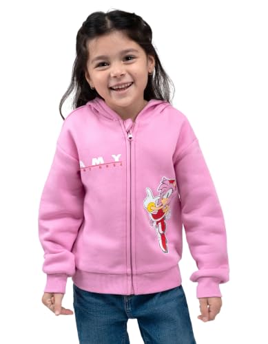 Image of SEGA Sonic the Hedgehog Fleece Cosplay Zip-Up Hoodie Toddler to Big Kid