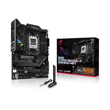 Placa Mãe Asus ROG STRIX B650E-F GAMING WIFI (AM5/4xDDR5/HDMI/DP/M.2/USB 3.2/RGB)
