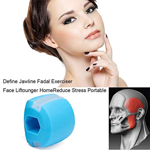 Mastigador de mandíbula, bola de fitness para exercícios musculares faciais, melhor equipamento de t