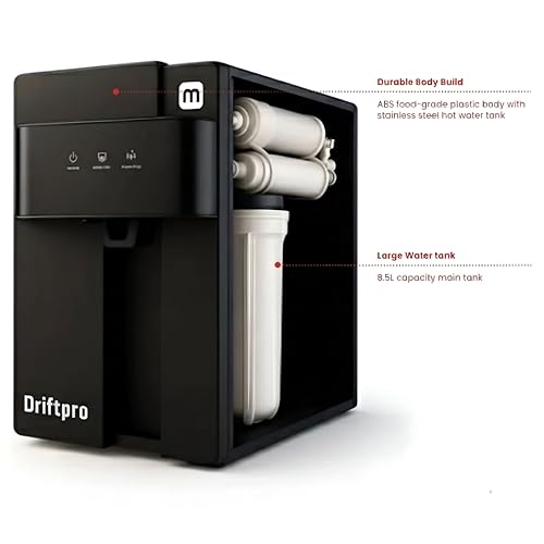 Image of Neudot RM DriftPro 7 Stage Water Purifier | 8.5 L Capacity | RO+UV+UF+TDS+Alkaline | 48 Watts | Purification rate upto rate 10 to 15 LPH