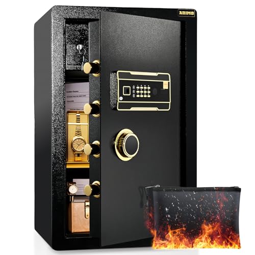 ADIMO Safe Box, 3.6 Cuft Large Heavy Duty Home Safe