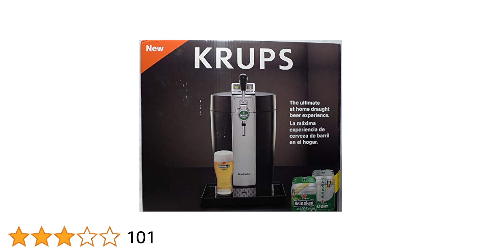 Aya_cali BeerTender　KRUPS社　ブラック【並行輸入】 Amazon.com: BeerTender from Heineken and Krups B95 Home Beer